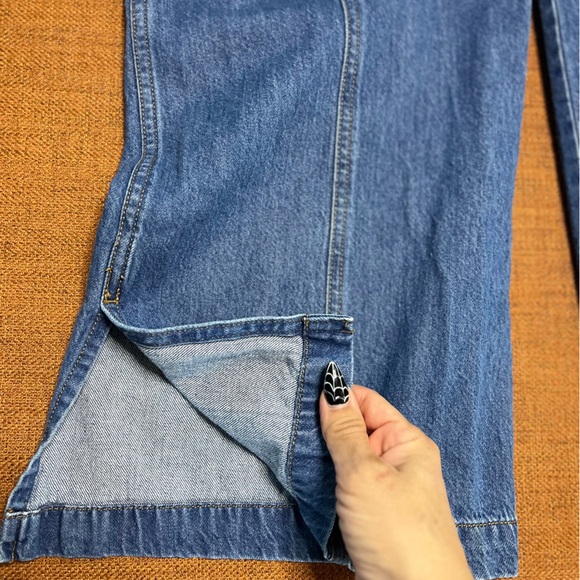 EUC Madewell L Wide-leg, Baggy, Pull-on Denim Jeans - Picture 7 of 11